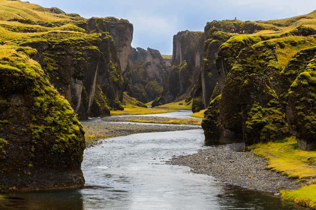 A Fjaðrárgljúfur kanyon