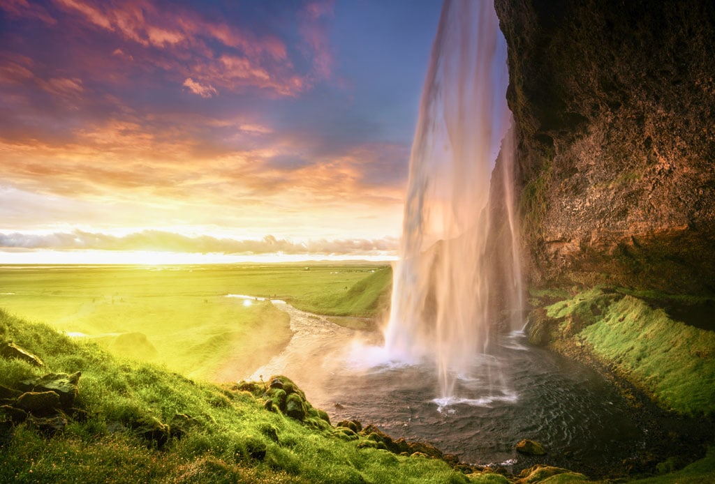 Helló Izland - Seljalandsfoss vízesés