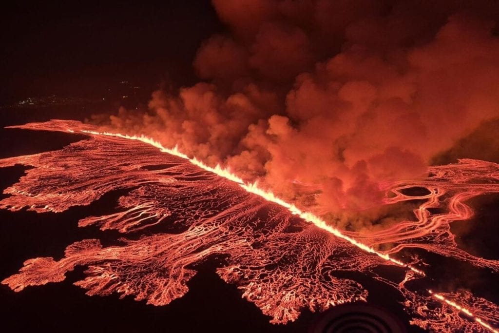 Újabb vulkánkitörés a Reykjanes-félszigeten