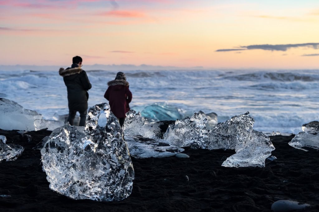 A gyémánt part Izlandon