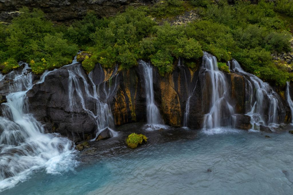 izland hraunfosssar 03