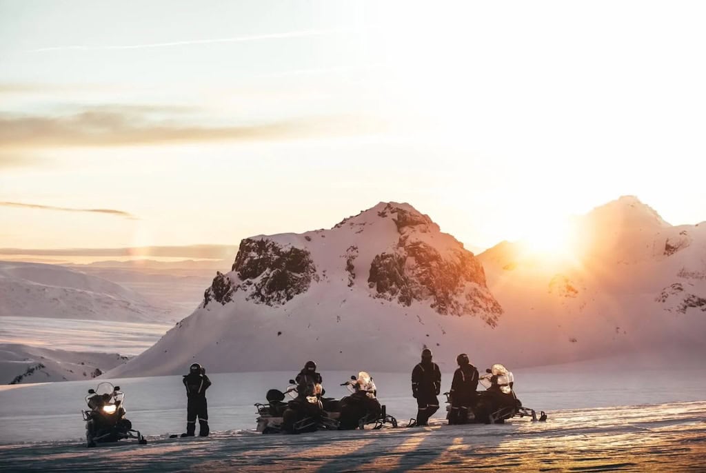 Glacier Snowmobiling